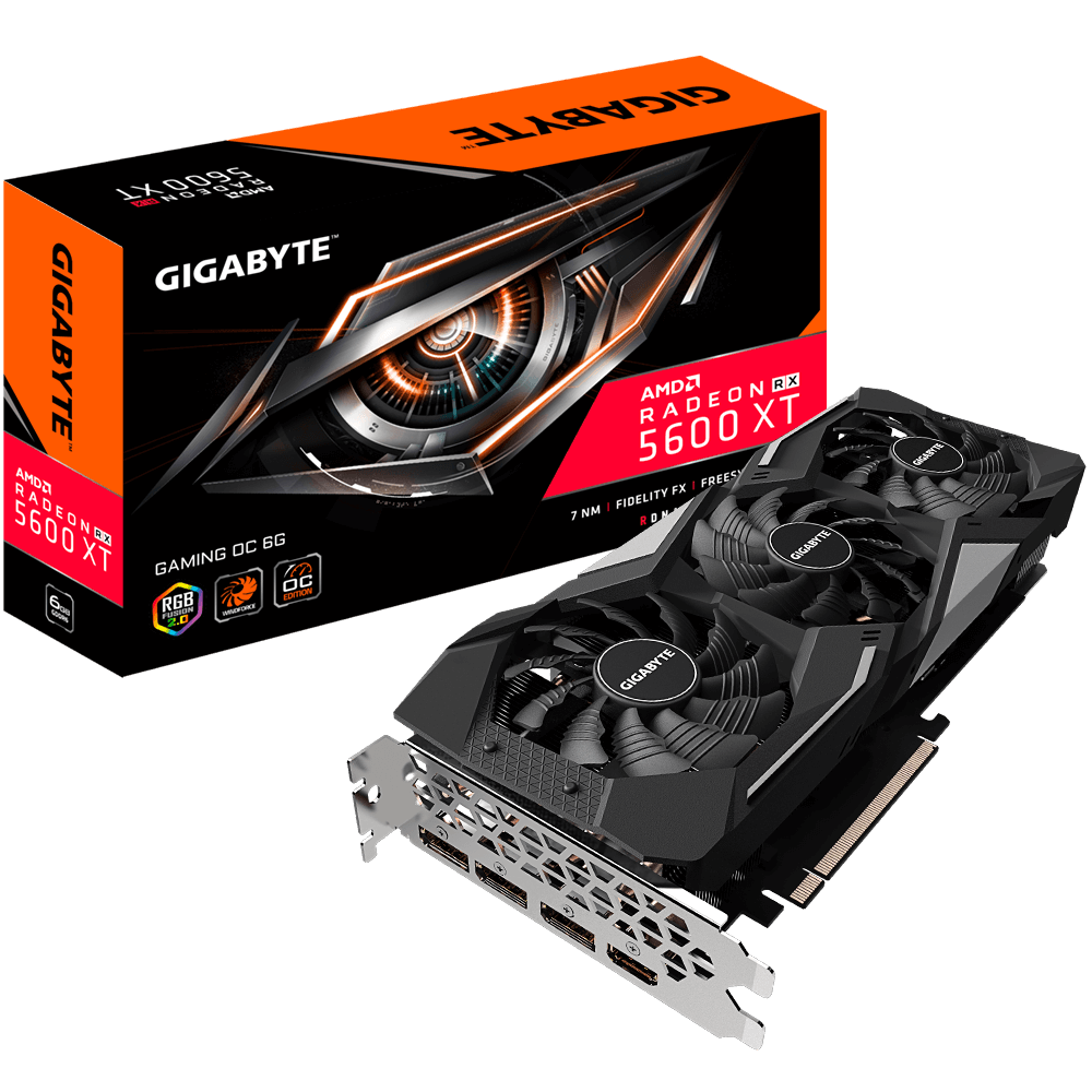 Gigabyte RX 5600XT Gaming OC 6GB GDDR5 192Bit