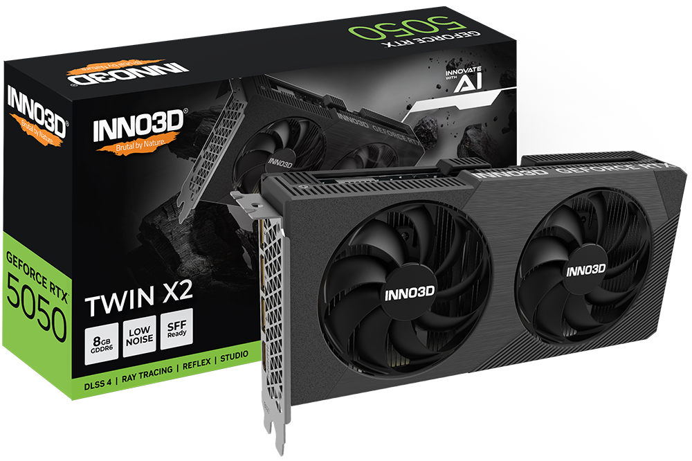 INNO3D GeForce RTX 5050 TWIN X2 8GB GDDR6