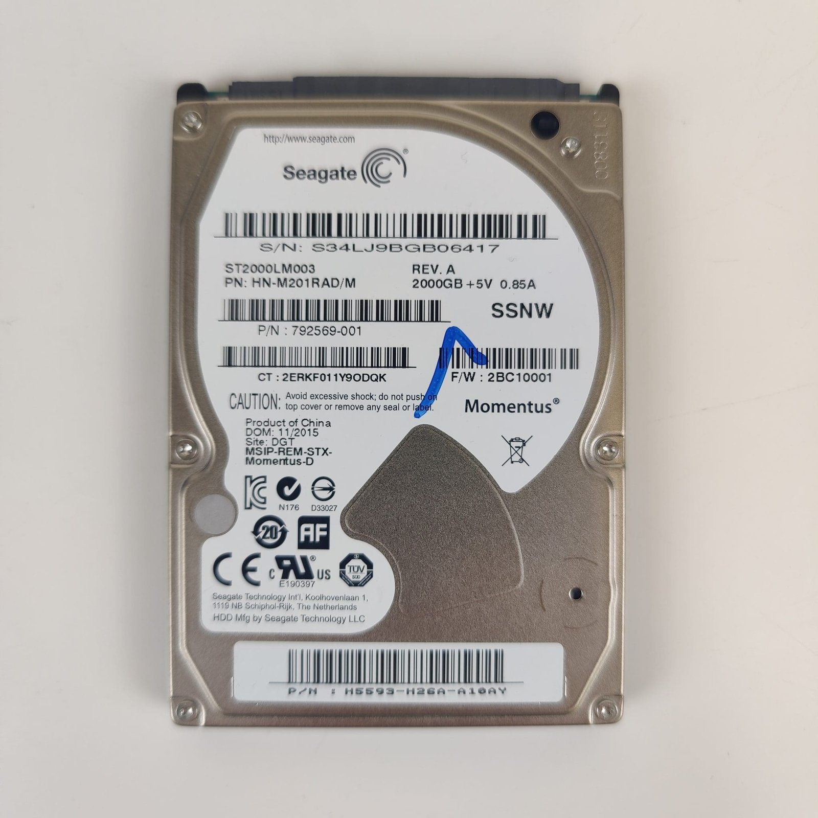 OEM 2TB 2.5"