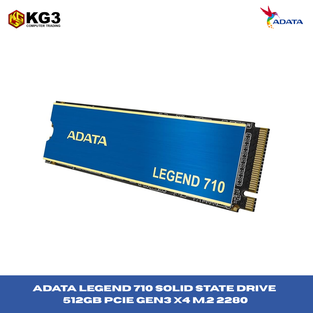Adata Legend 710 Solid State Drive 512GB PCIe GEN3 x4 M.2 2280