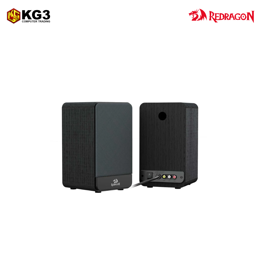 Redragon GS813 Mouthpiece Black 2.0 Bookshelf Speaker