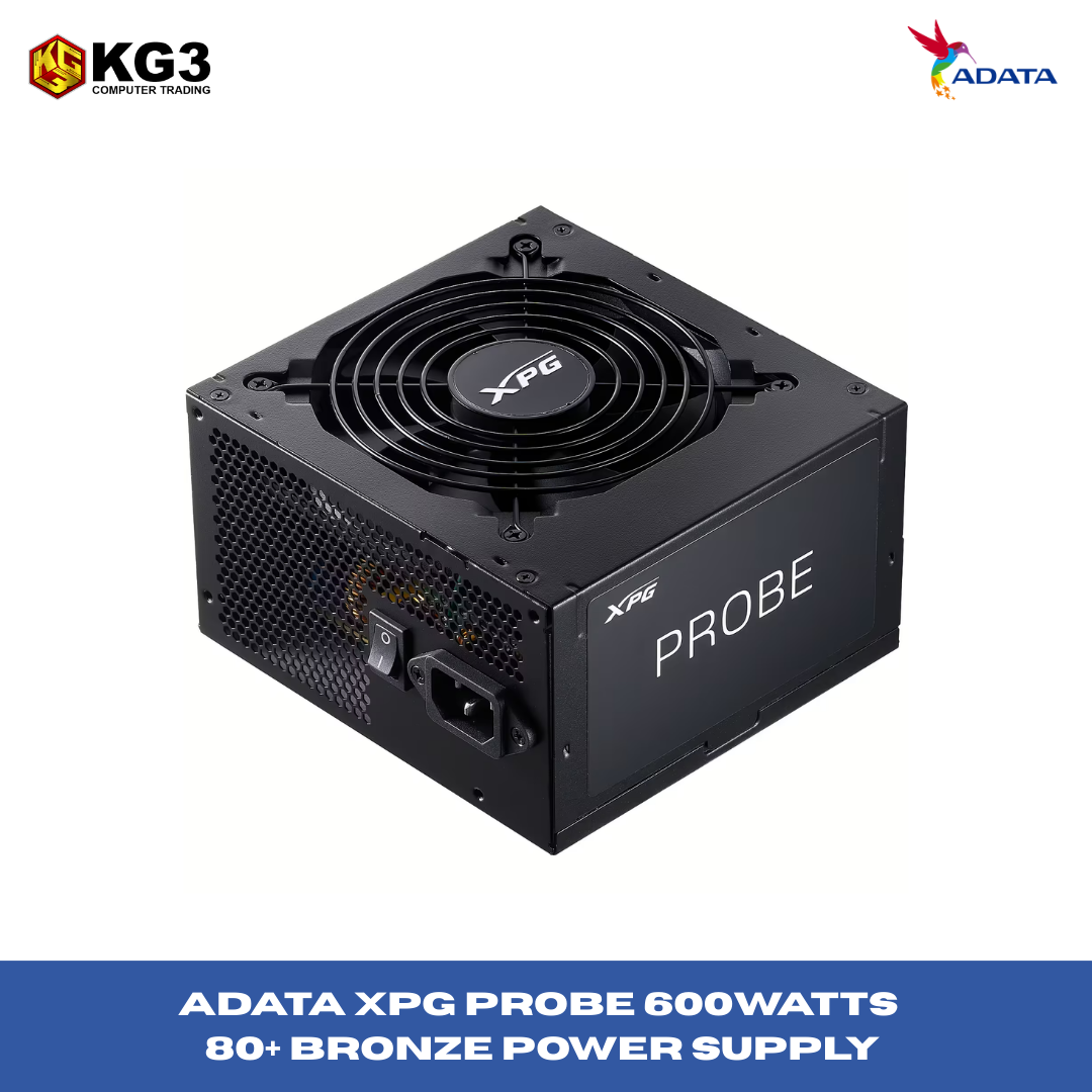 ADATA XPG PROBE 600WATTS 80+ BRONZE POWER SUPPLY